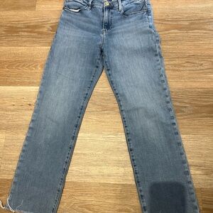 Frame Le High straight jeans